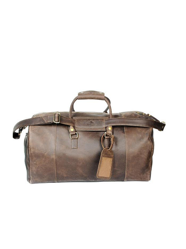 Leather Weekender Bag - Parkes - Stoneageleather