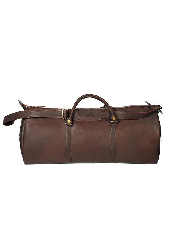 Leather Duffle Gym Bag - Manhattan - Stoneageleather