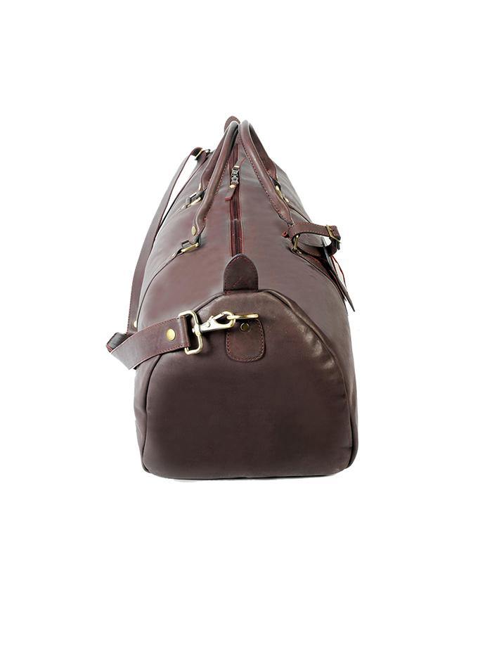 Leather Duffle Gym Bag - Manhattan - Stoneageleather