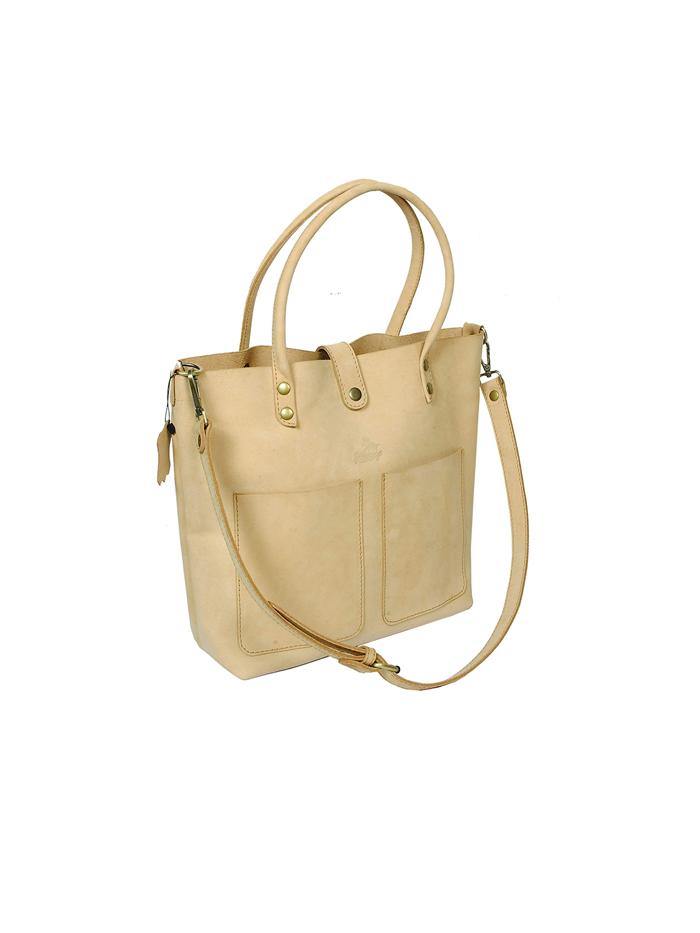 Leather Tote Bag - Bondi - Stoneageleather