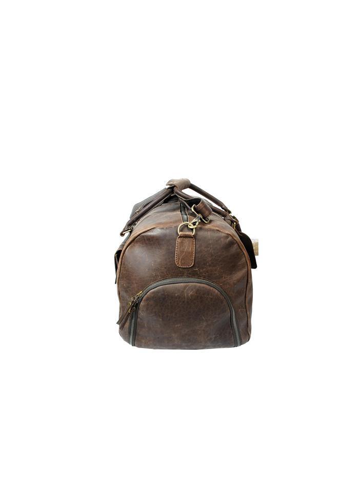 Leather Weekender Bag - Parkes - Stoneageleather